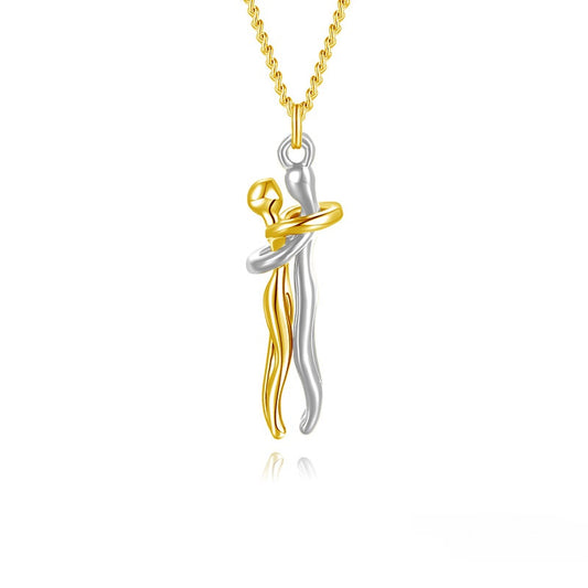 Collier Pendentif Pour les Amoureux