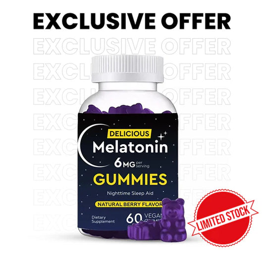 🌙 Mélatonine Gummies – Sommeil Naturel & Réparateur