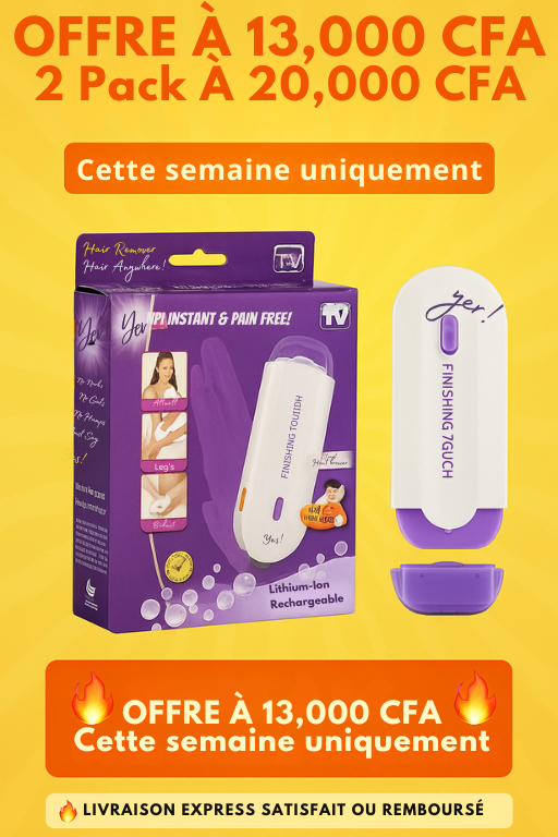 Épilation SANS douleur pour seulement 13,000 CFA ! 😱💜